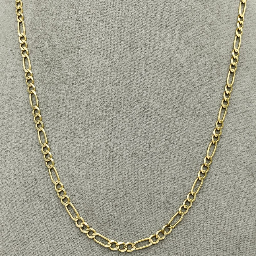 Joyeria Fina Infiniti Joyas Cadenas 14K | Cadena Cartie 60 Cm, Ancho 5 Mm, Oro 14K