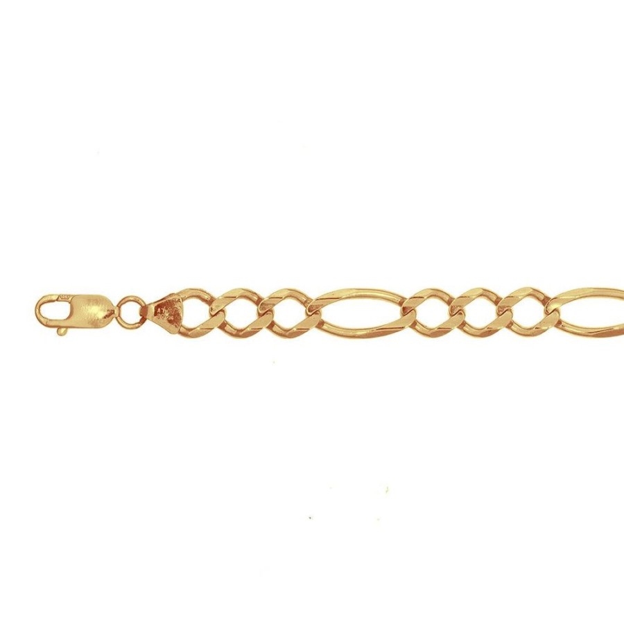 Joyeria Fina Infiniti Joyas Caballero | Pulso Cartie Oro 10K, 23.5 Cm Largo, Ancho 10 Mm, Oro 10K