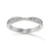 Joyeria Fina Infiniti Joyas Churumbelas | Churumbela Oro Blanco 10K, Forma Infinito Con Zirconias 2 Mm