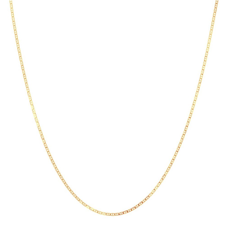 Joyeria Fina Infiniti Joyas Cadenas 14K | Cadena Oro 14K - Eslabon Marinero 45/50 Cm Largo