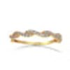 Joyeria Fina Infiniti Joyas Churumbelas | Churumbela Oro 14K, Trenza Con Zirconias De 1 Mm