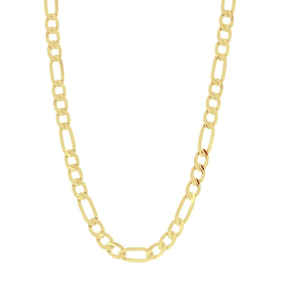 Joyeria Fina Infiniti Joyas Cadenas 10K | Cadena Oro 10K - Cartie Diamantada 60 Cm, Ancho 7 Mm