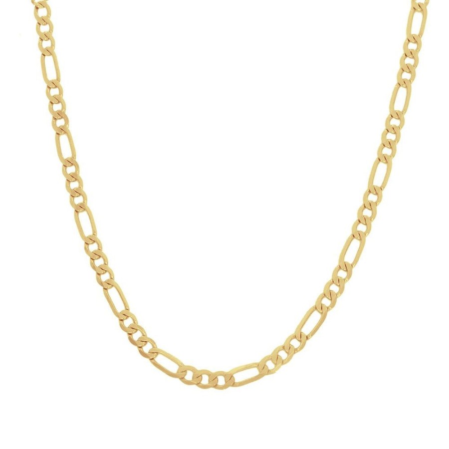 Joyeria Fina Infiniti Joyas Cadenas 14K | Cadena Oro 14K - Cartie 60 Cm, Ancho 4 Mm