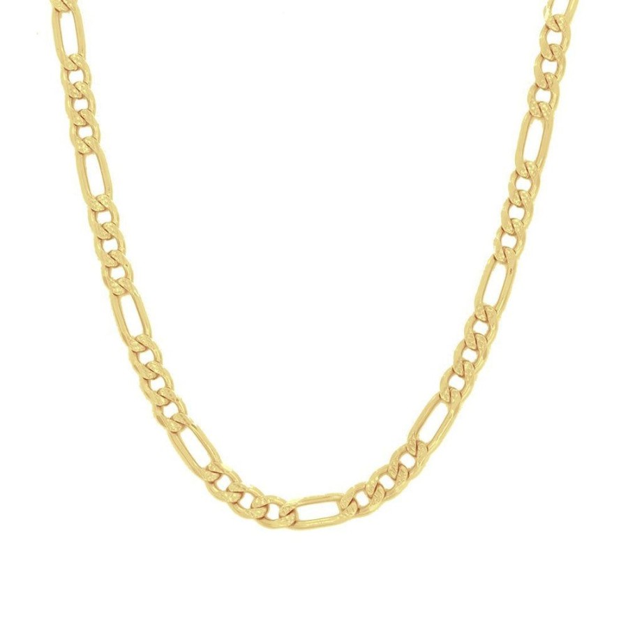 Joyeria Fina Infiniti Joyas Cadenas 10K | Cadena Oro 10K Cartie Diamantada 60 Cm, Ancho 5 Mm