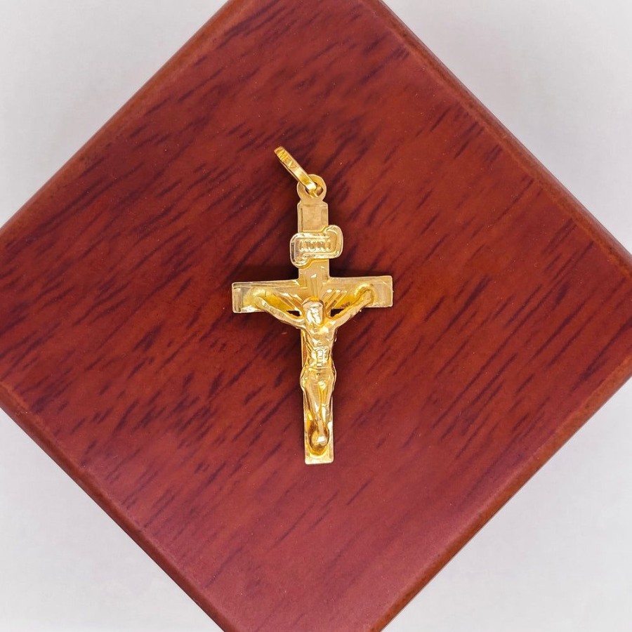 Joyeria Fina Infiniti Joyas Cruces | Cruz Oro 10K - Cristo