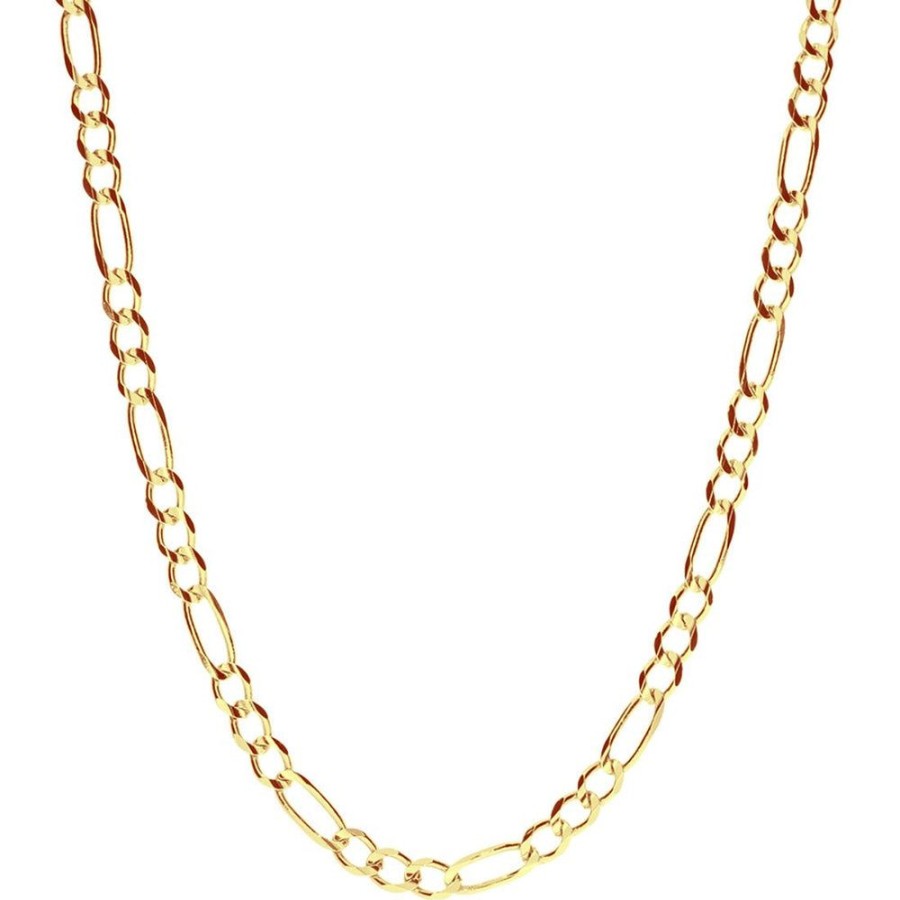 Joyeria Fina Infiniti Joyas Cadenas 14K | Cadena Oro 14K Cartie De 60 Cm, Ancho 4.50 Mm