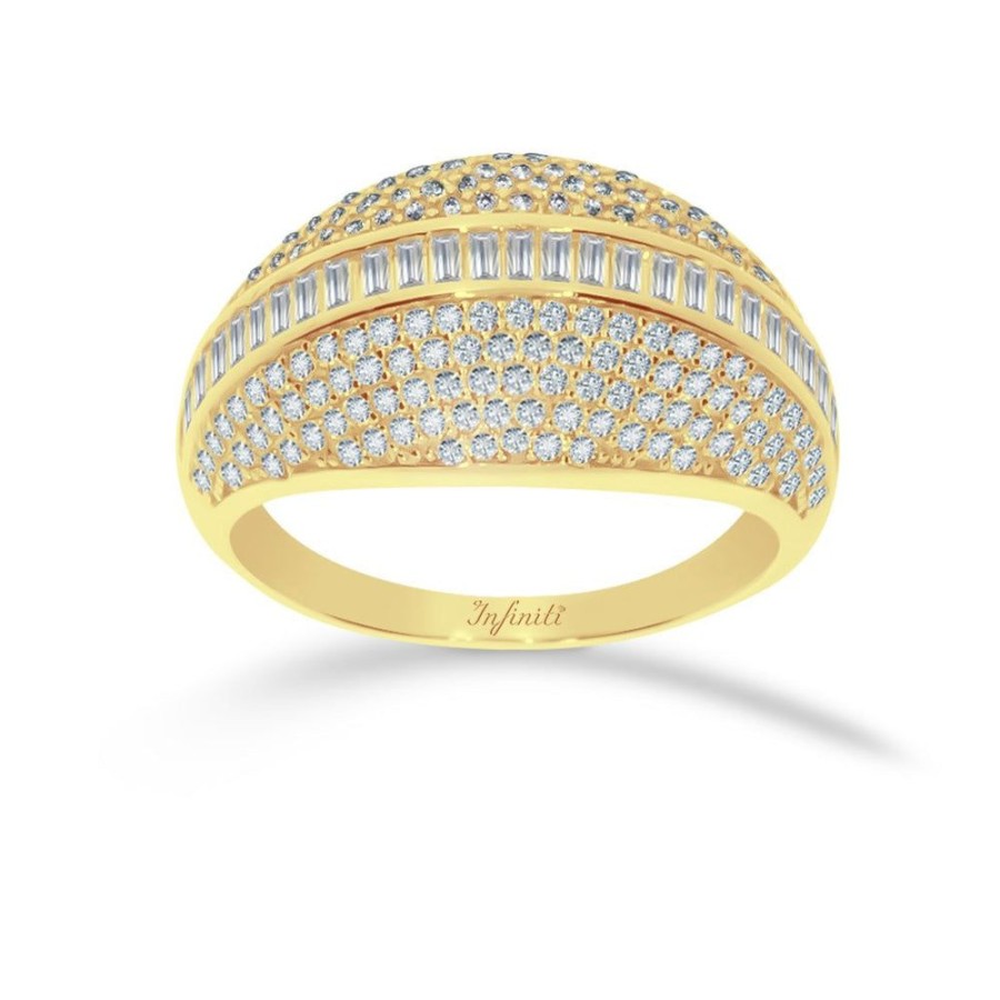 Joyeria Fina Infiniti Joyas Churumbelas | Churumbela Oro Amarillo 10K Con Zirconias